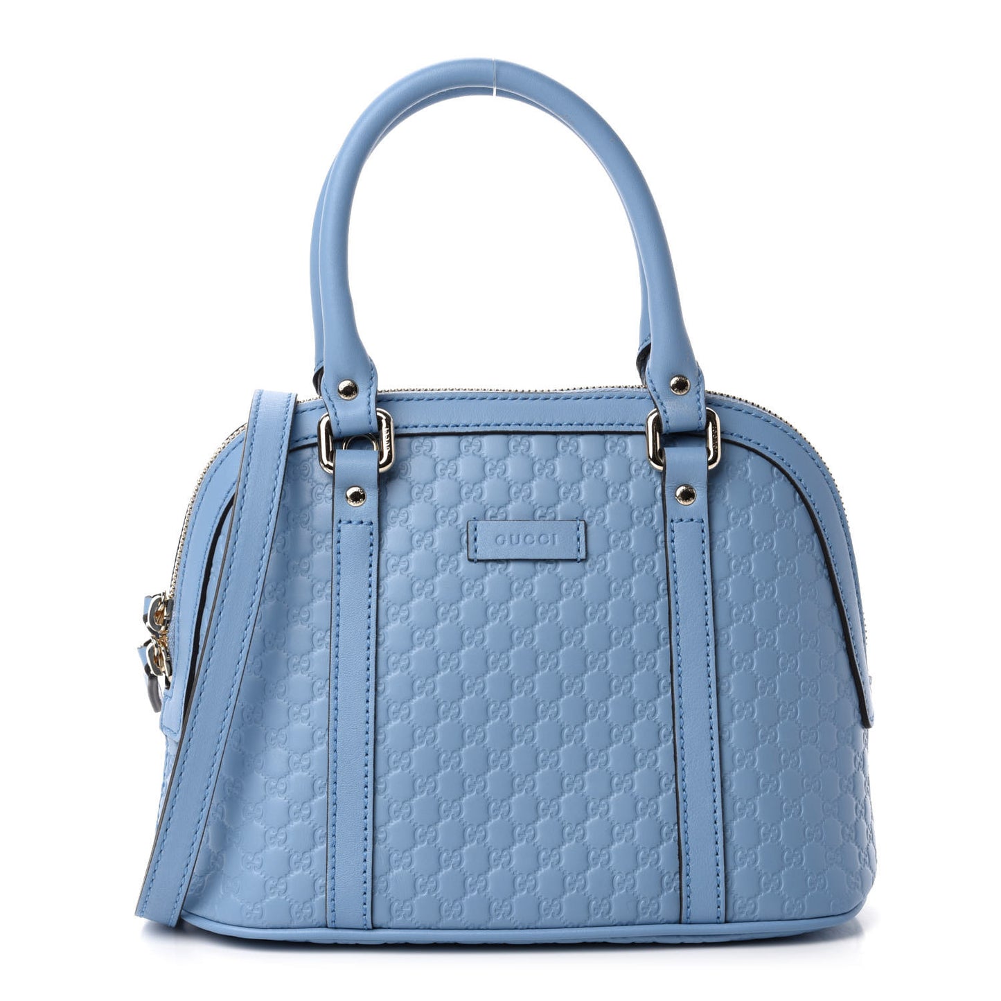 Microguccissima Mini Dome Bag Mineral Blue