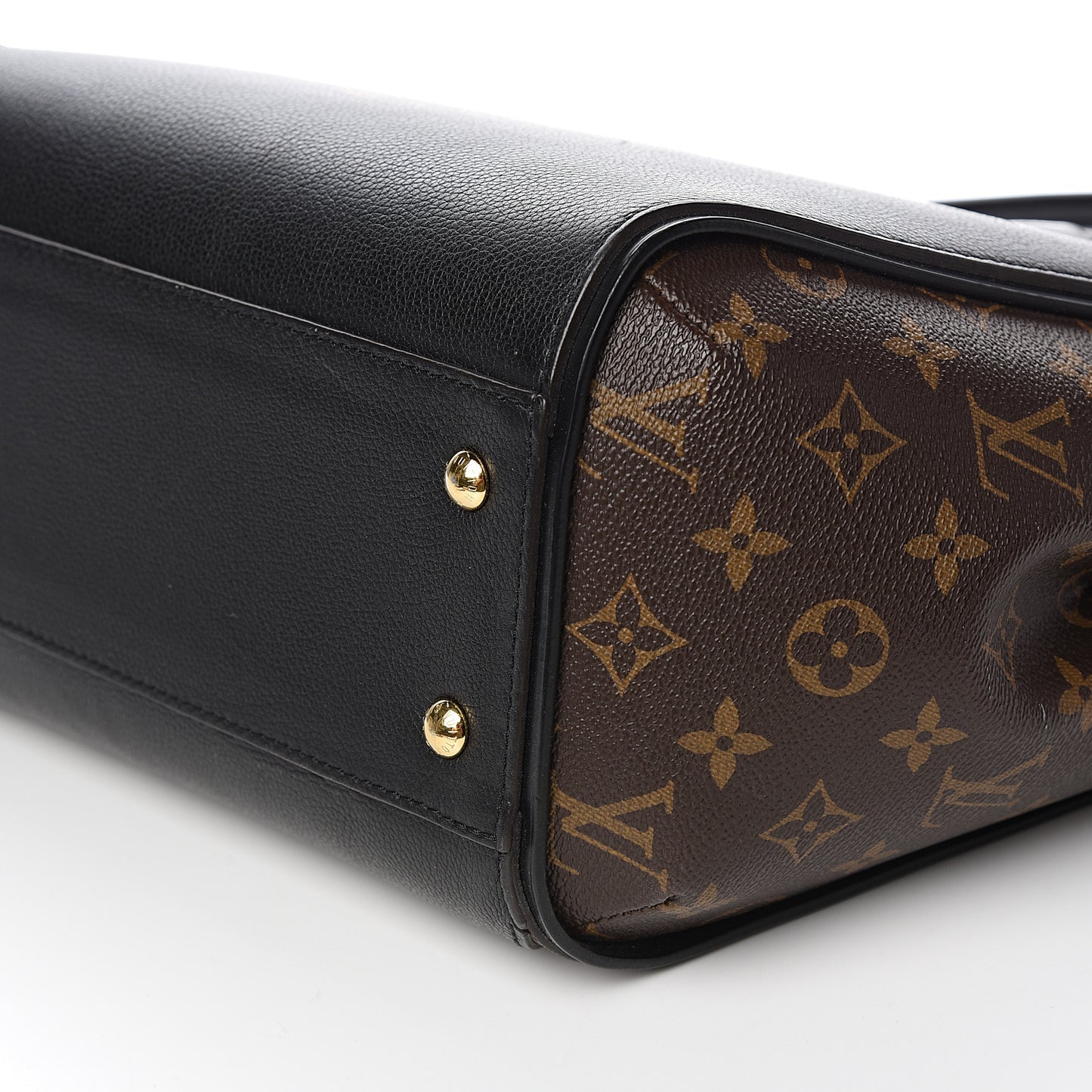 Calfskin Monogram Kimono Tote Black