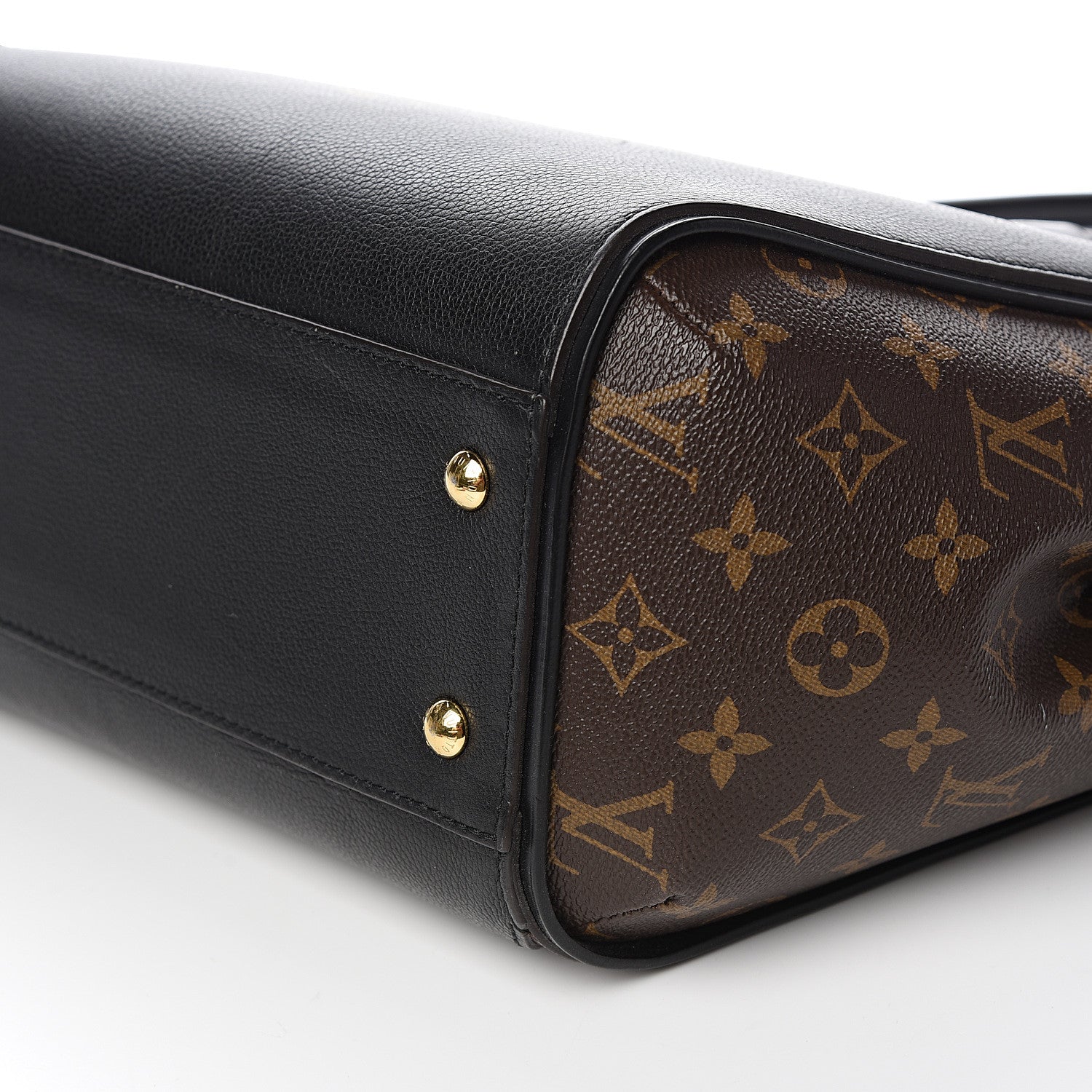 Louis Vuitton Calfskin Monogram Kimono Tote Black 8 of 10