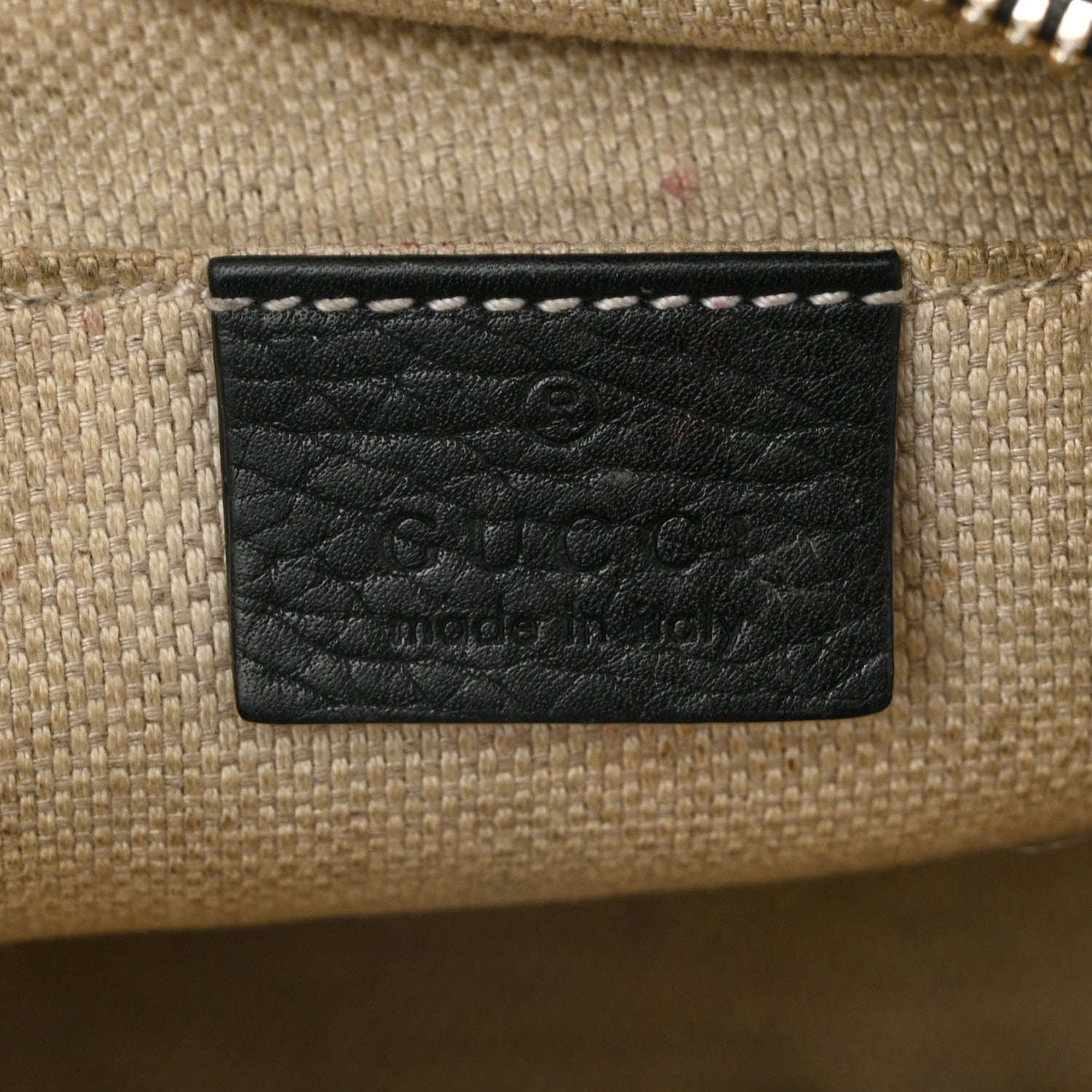 Gucci Pebbled Calfskin Small Soho Disco Bag Black 6 of 10