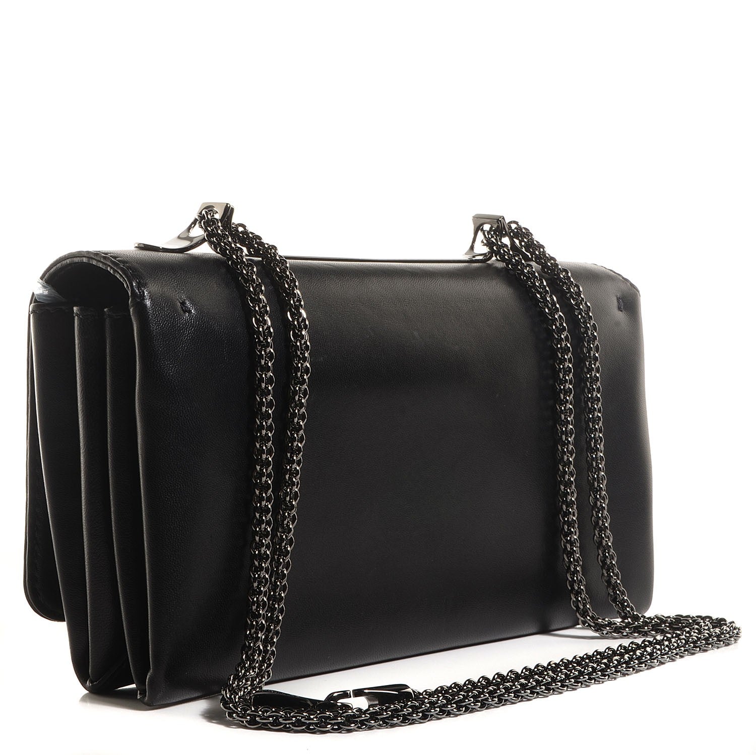 Valentino Garavani Nappa Va Va Voom Shoulder Bag Black 3 of 7