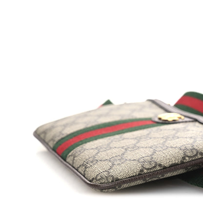 Gucci GG Supreme Monogram Web Ophidia Utility Belt Bag 85 34 Beige Ebony New Acero 10 of 11