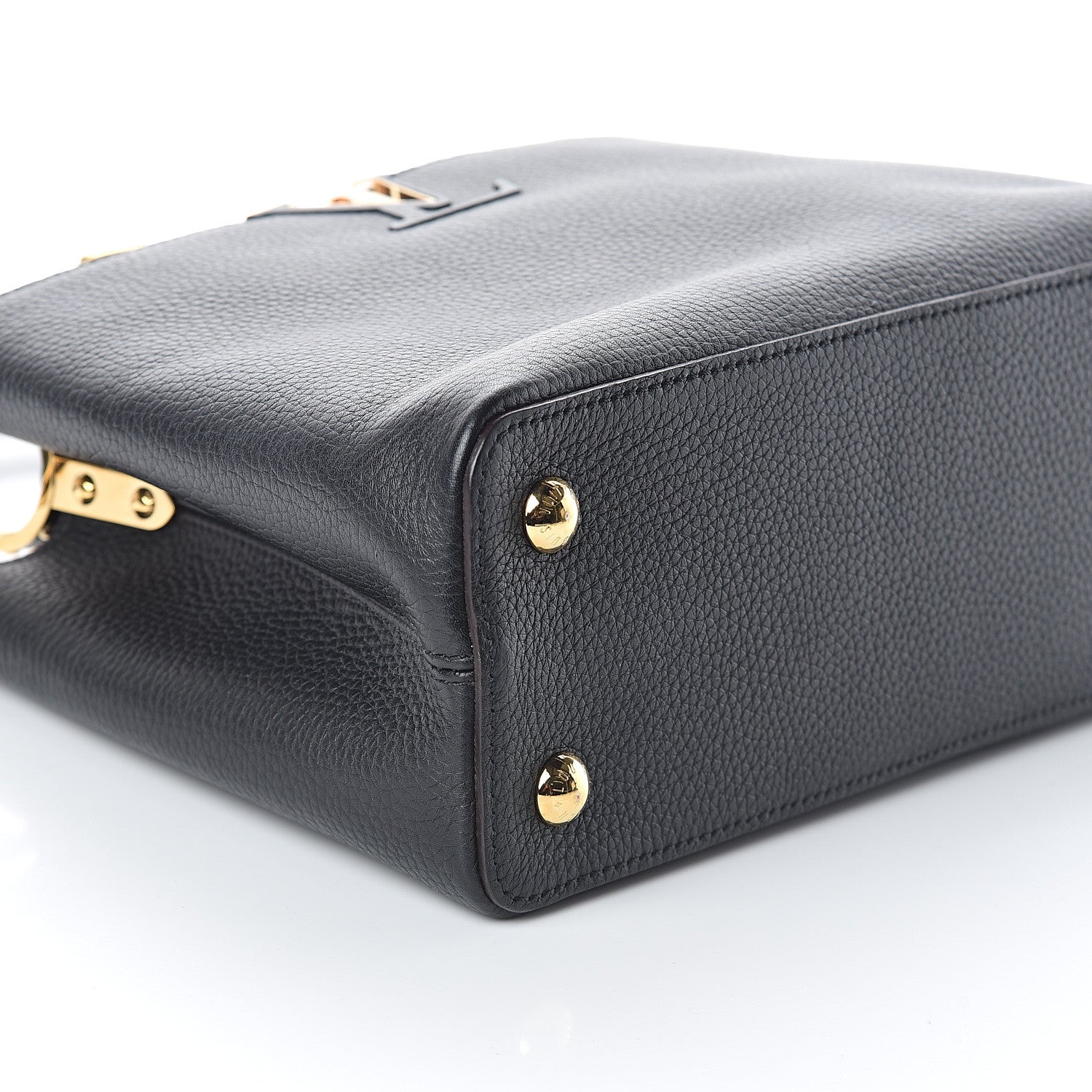Louis Vuitton Taurillon Capucines PM Black 7 of 8