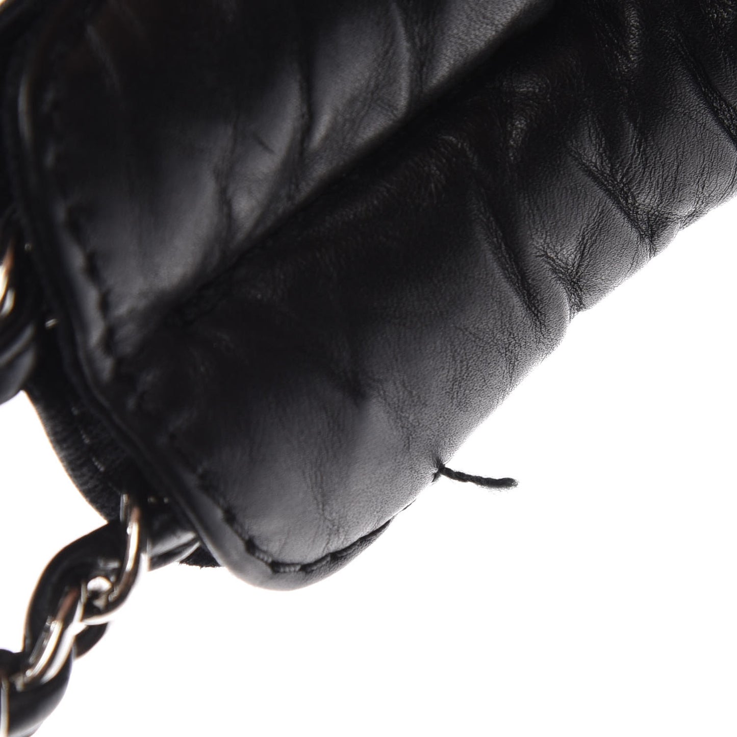 Aged Calfskin Karl's Cabas Tote Black