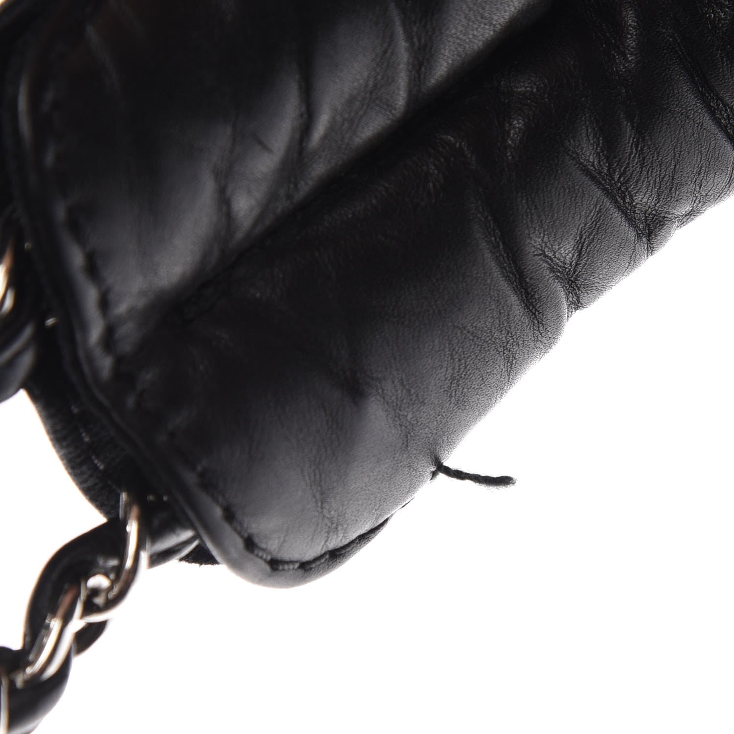 Chanel Aged Calfskin Karl's Cabas Tote Black 7 of 12