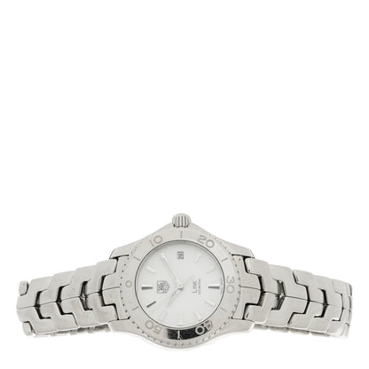 Tag Heuer Stainless Steel Mother of Pearl 27mm Link Quartz Watch WJ1313-0 2 of 4