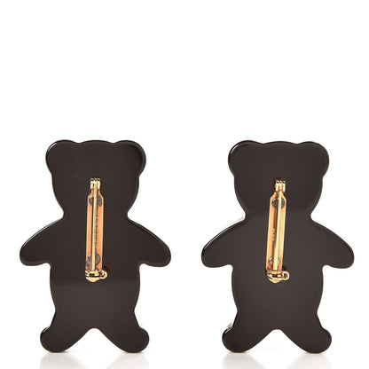 Louis Vuitton Teddy Bear Nonours Pin Brooch Set 3 of 5