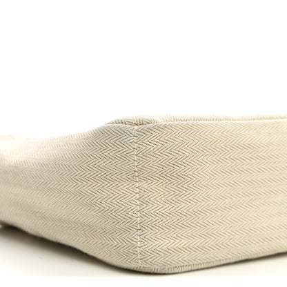 Hermes Canvas Barenia Fourbi 20 PM Pouch Naturel Fauve 9 of 11