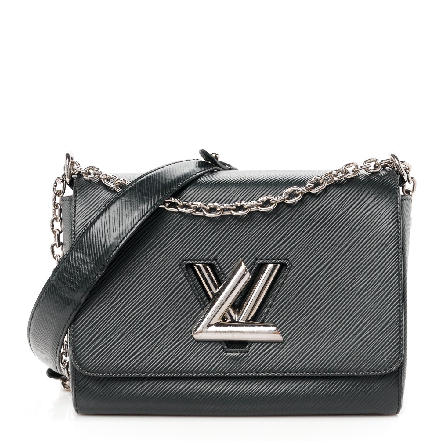 Epi Twist Shoulder Bag MM Black