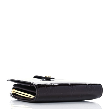 Louis Vuitton Vernis French Purse Wallet Amarante 4 of 9