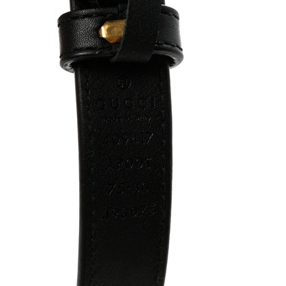 Gucci Calfskin Double G 75 30 Belt Black 5 of 5