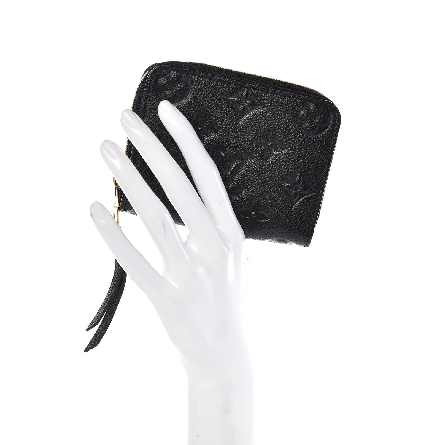 Louis Vuitton Empreinte Zippy Coin Purse Black 2 of 7