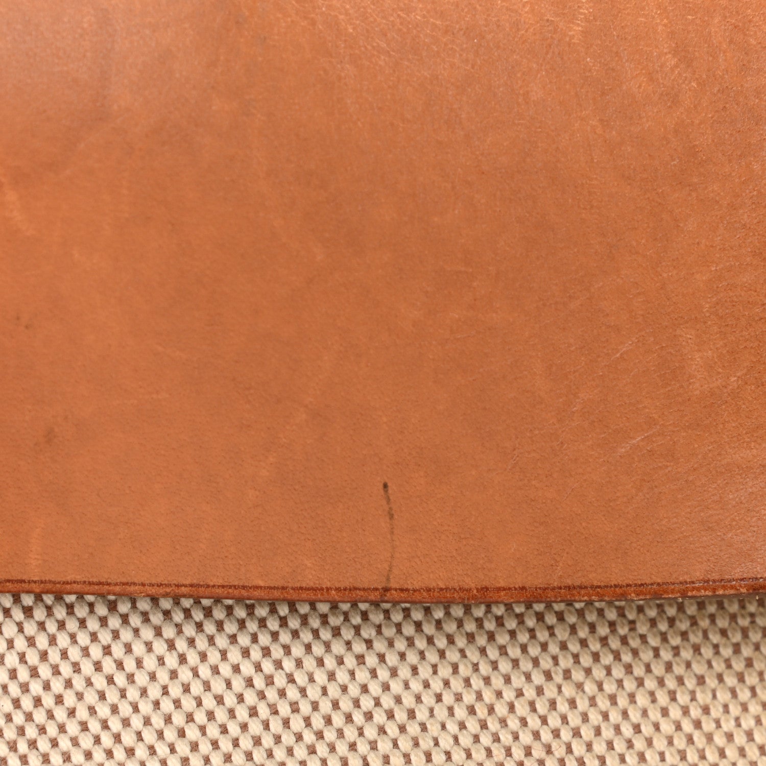 Hermes Vache Hunter Toile H Herbag Zip 31 PM Natural 16 of 17