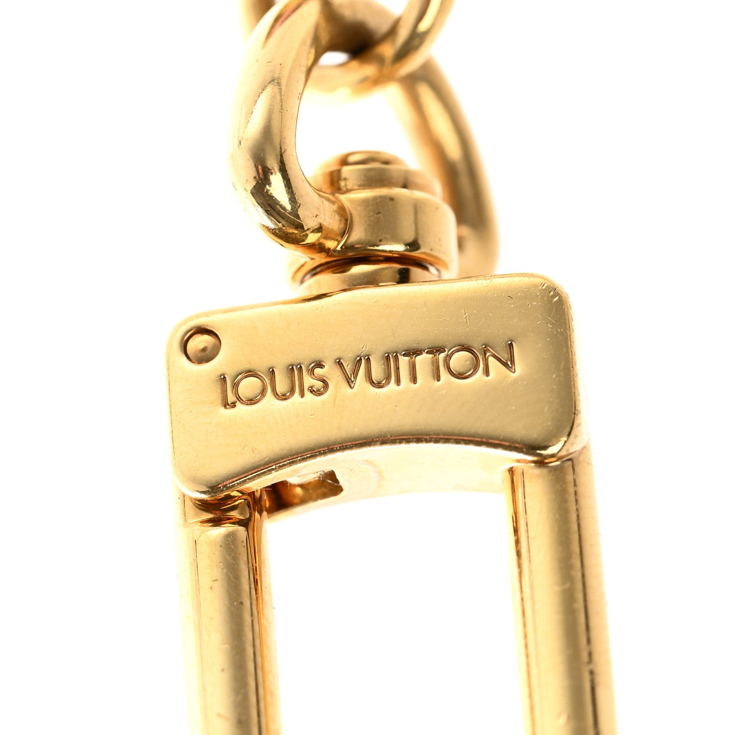 Louis Vuitton Resin Wood Vivienne Trunk VIP Bag Charm Key Holder Pink 4 of 7