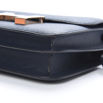 Hermes Epsom Constance 18 Bleu Indigo 10 of 11
