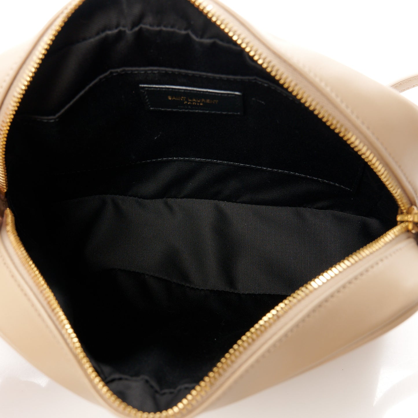 Calfskin Matelasse Monogram Lou Camera Bag Dark Beige