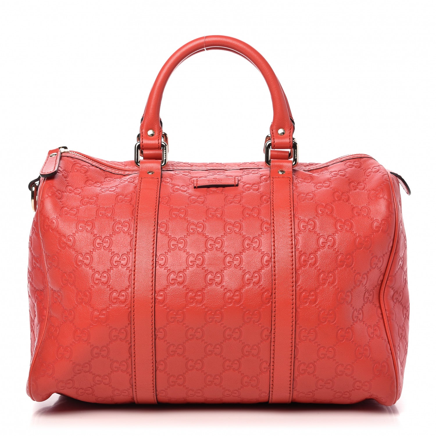 Gucci Guccissima Vitello Tender Medium Joy Boston Sporting Red 1 of 10