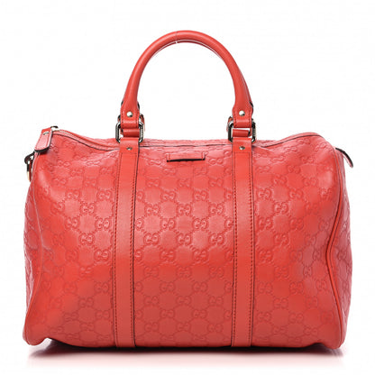 Gucci Guccissima Vitello Tender Medium Joy Boston Sporting Red 1 of 10