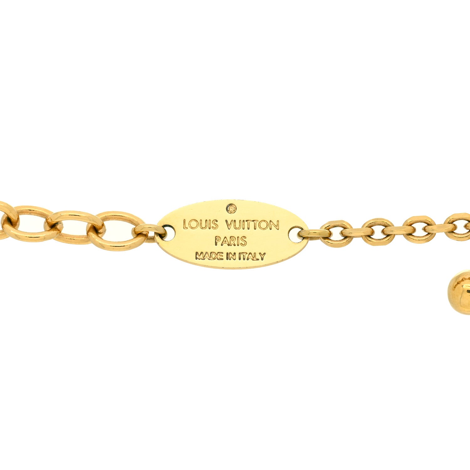 Louis Vuitton Metal Blooming Supple Necklace Gold 5 of 5