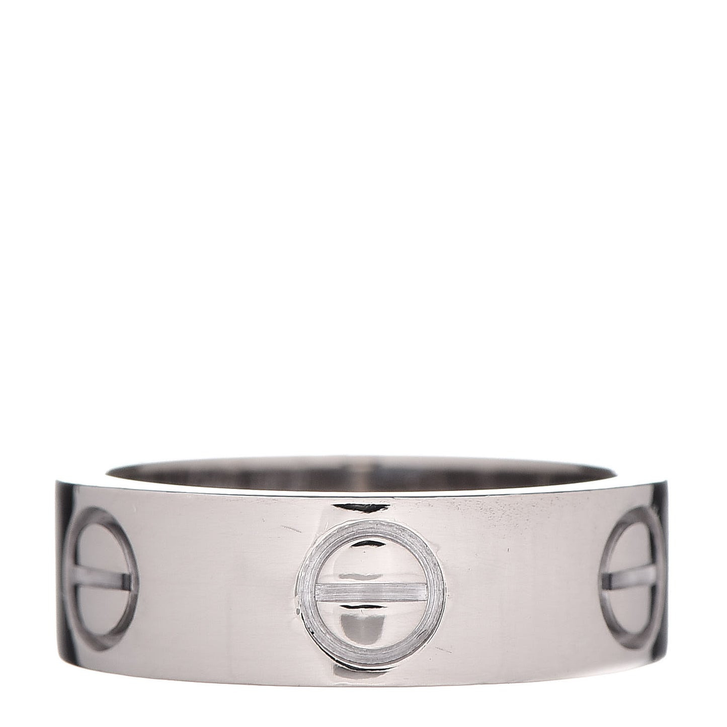 18K White Gold 5.5mm LOVE Ring 47 4