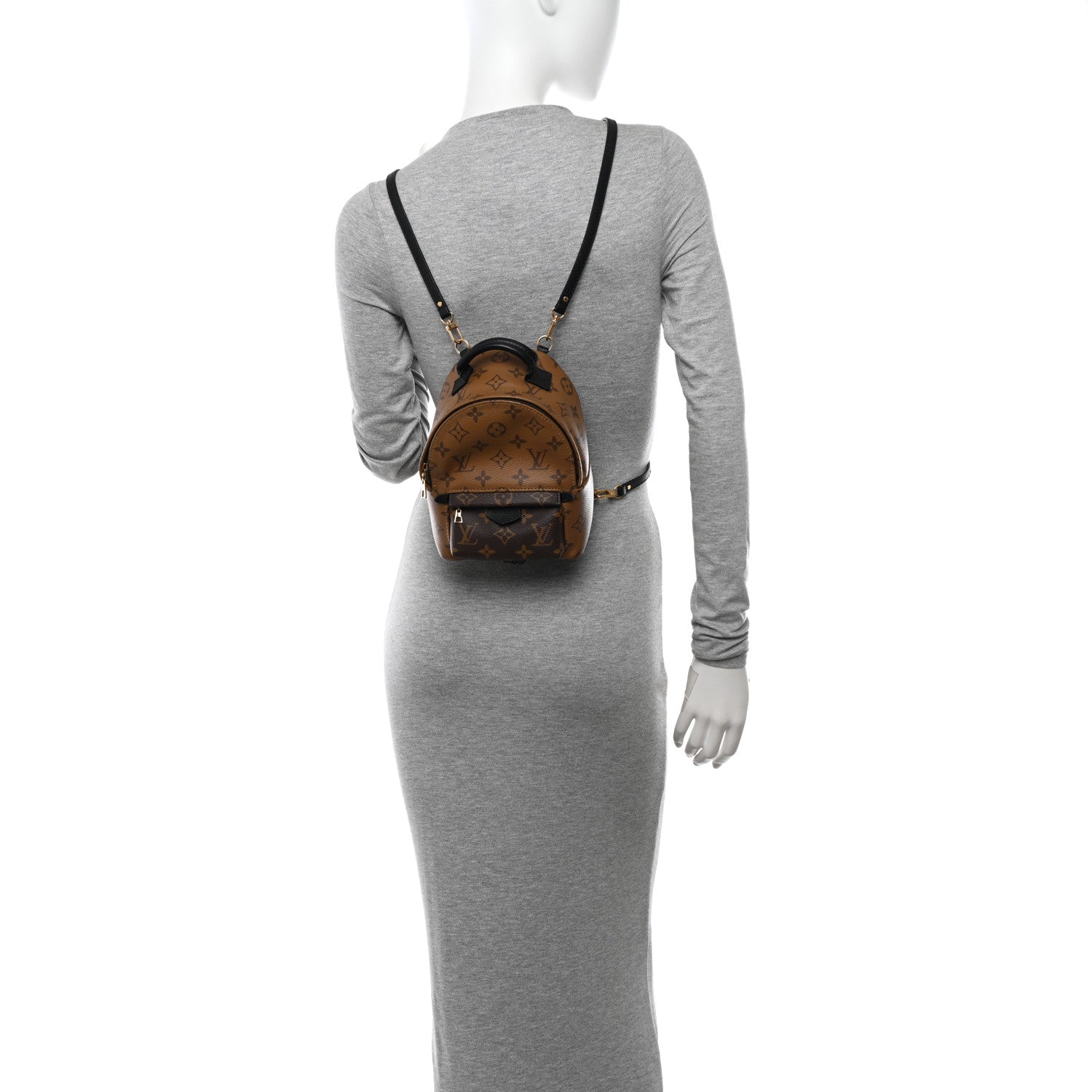 Louis Vuitton Reverse Monogram Palm Springs Backpack Mini 2 of 10