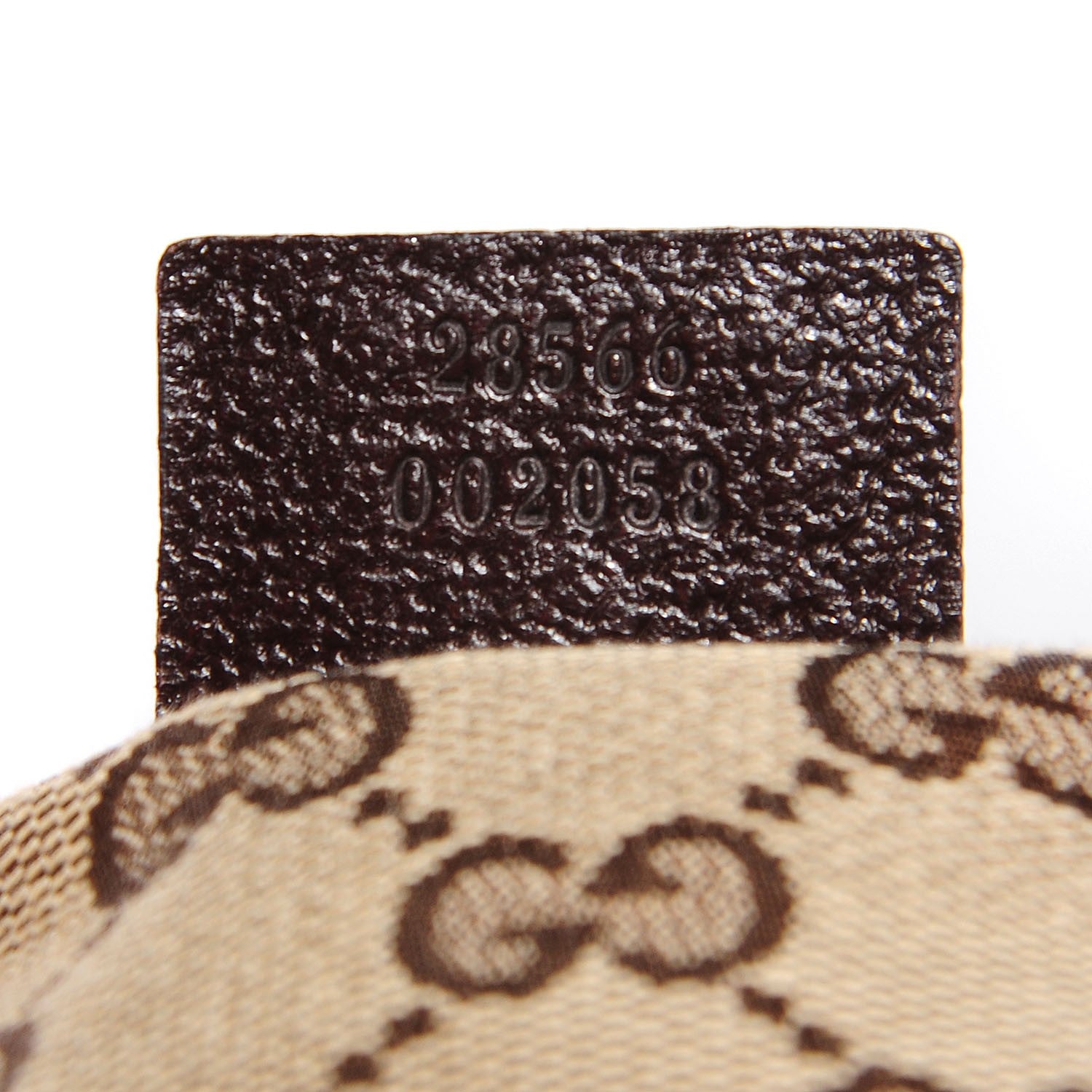 Gucci GG Monogram Web Double Pocket Belt Bag Dark Brown 8 of 8