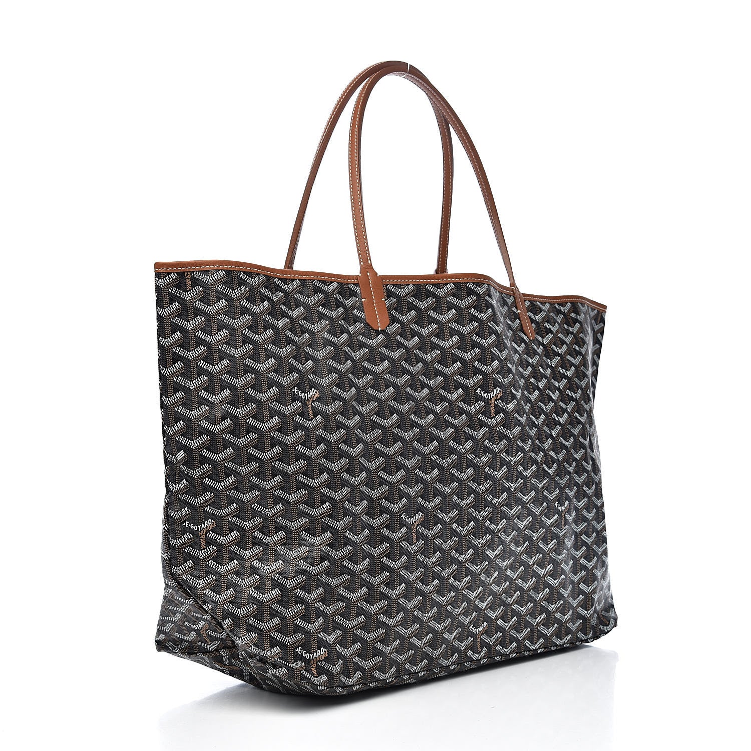 Goyard Goyardine Saint Louis GM Black Gold 4 of 13