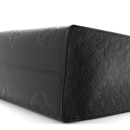 Louis Vuitton Empreinte Monogram Giant Onthego GM Black 9 of 13