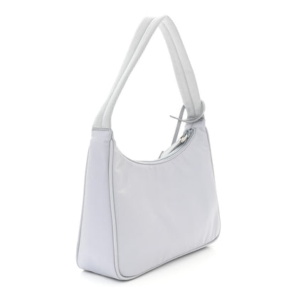 Prada Tessuto Nylon Mini Re-Edition 2000 Bag Fiordaliso 3 of 11