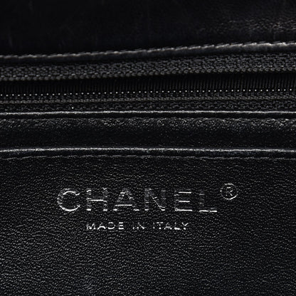 Chanel Patent Quilted Maxi Single Flap Black 6 of 11