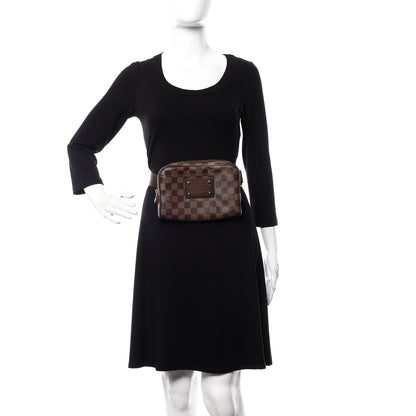 Louis Vuitton Damier Ebene Brooklyn Bum Bag 2 of 8