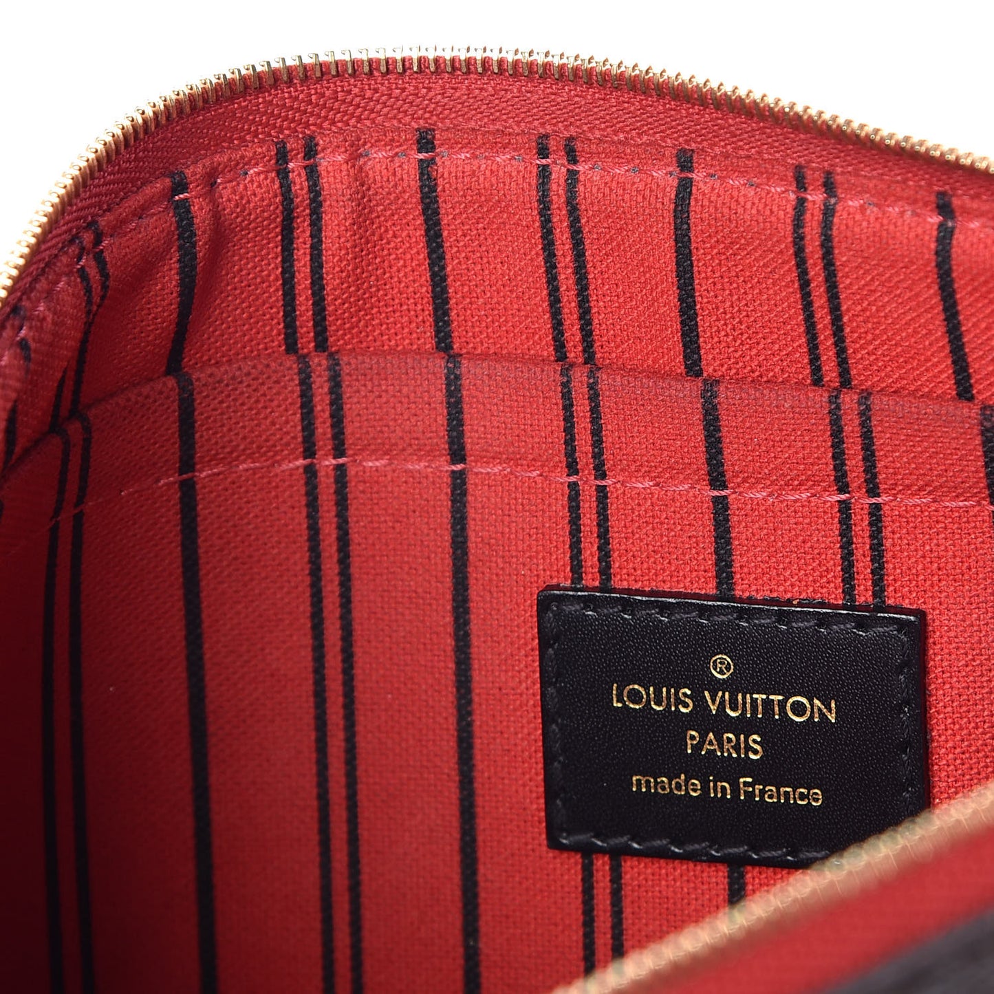 Monogram Neverfull MM GM Pochette Cherry