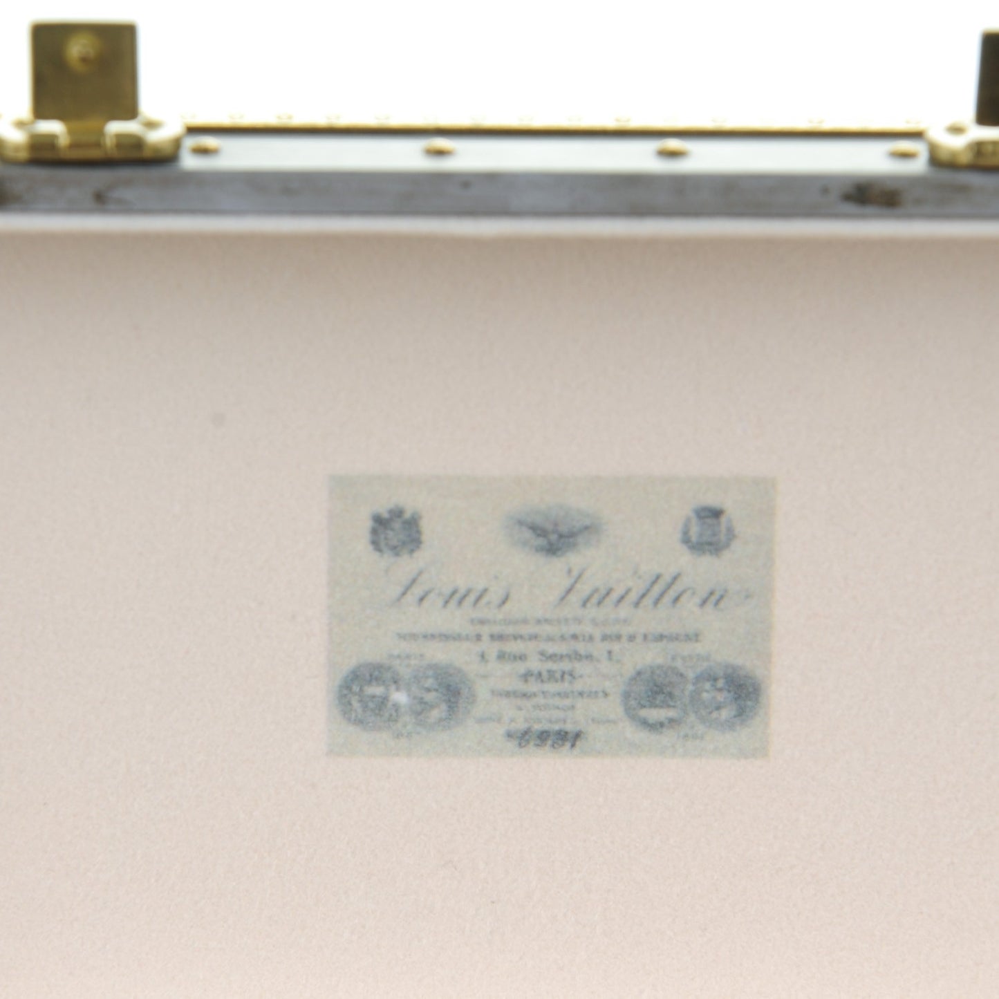 Mini Malle Zinc Trunk Paperweight Jewelry Box