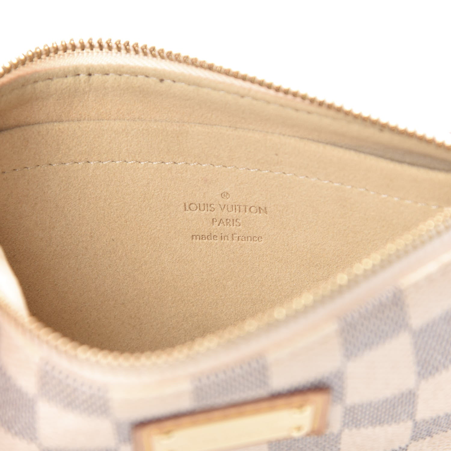 Louis Vuitton Damier Azur Pochette Milla MM 6 of 13