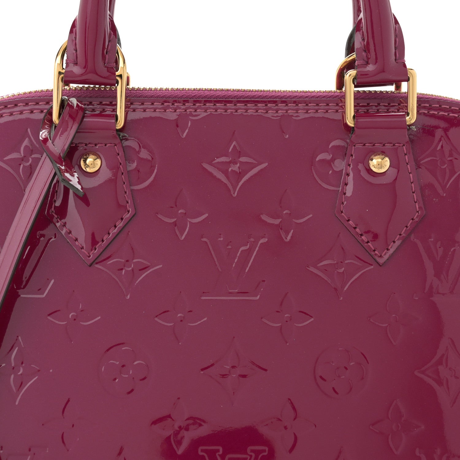Louis Vuitton Vernis Alma PM Magenta 8 of 13