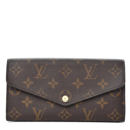 Louis Vuitton Monogram Sarah Wallet NM 1 of 9