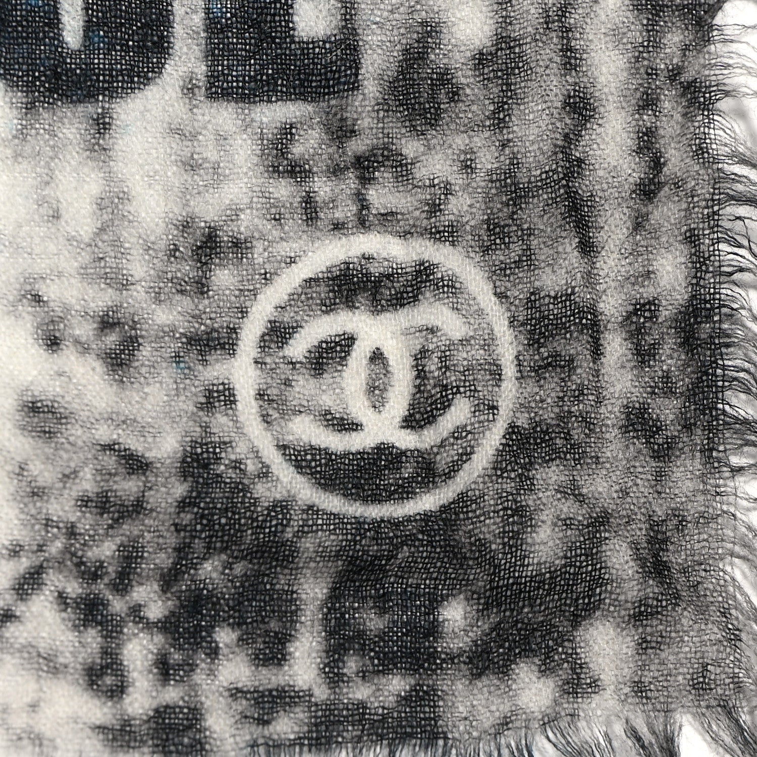 Chanel Cashmere CC Scarf Multicolor 2 of 5