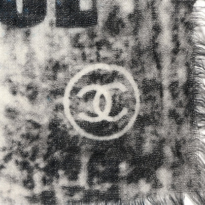 Chanel Cashmere CC Scarf Multicolor 2 of 5