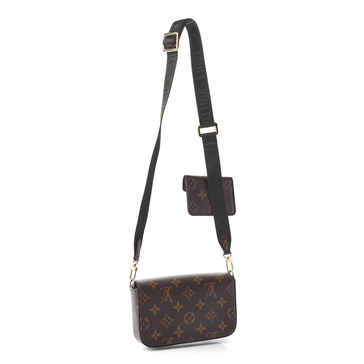 Louis Vuitton Monogram Felicie Strap & Go Kaki 3 of 8