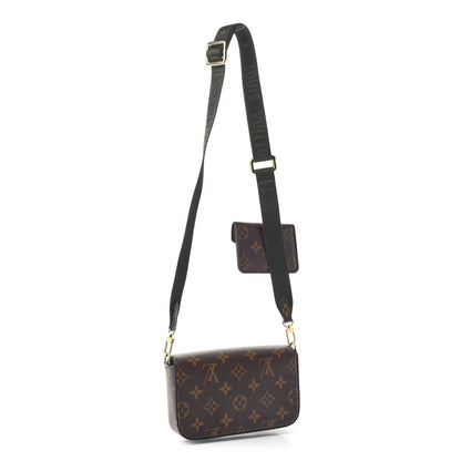 Louis Vuitton Monogram Felicie Strap & Go Kaki 3 of 8