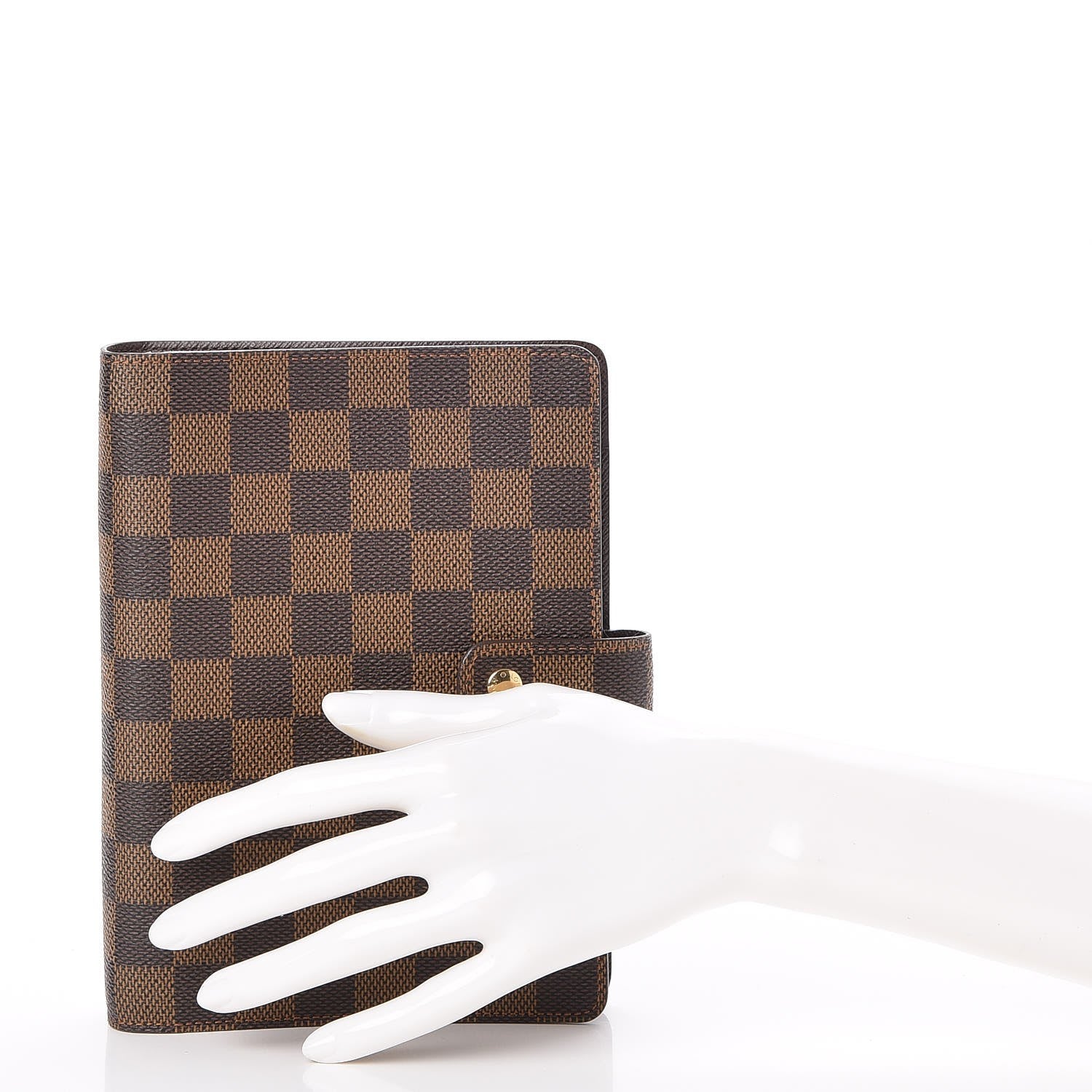 Louis Vuitton Damier Ebene Medium Ring Agenda Cover 2 of 7