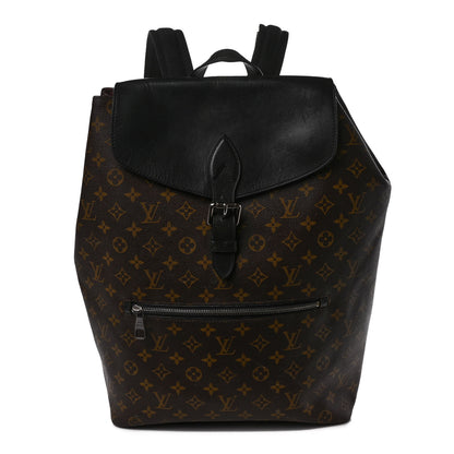Louis Vuitton Monogram Macassar Palk Backpack 1 of 14