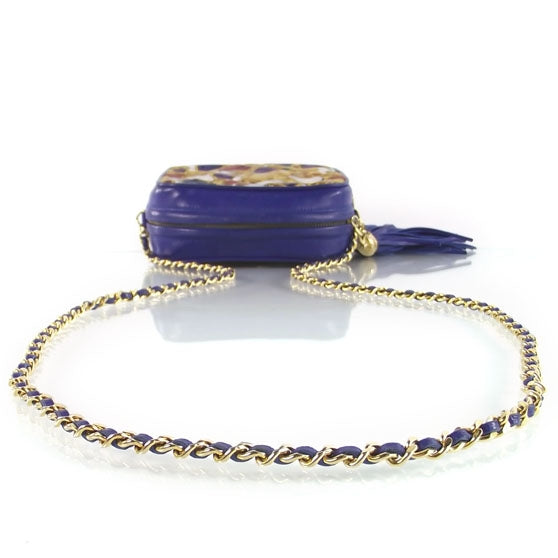 Chanel Vintage Quilted Jewel Tassel Bag 4 of 11