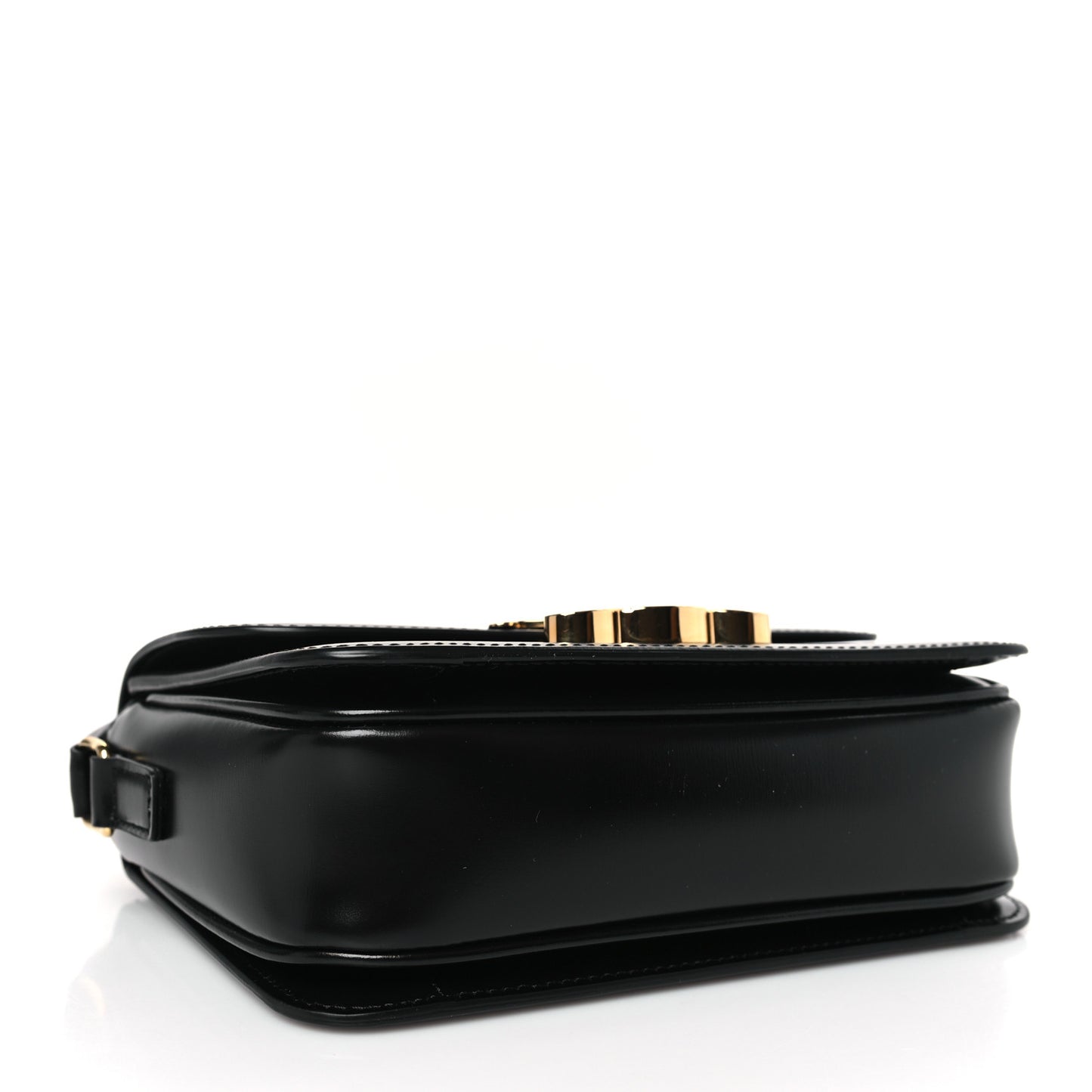 Shiny Calfskin Teen Triomphe Black