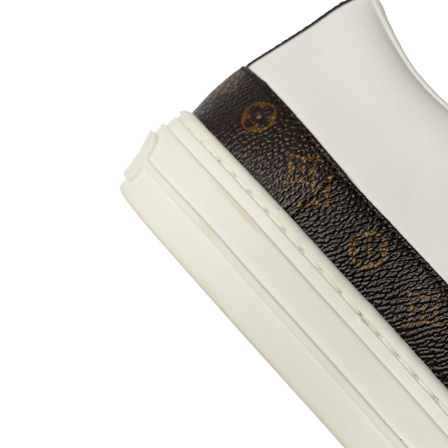Monogram Womens Stellar Sneakers 40 White