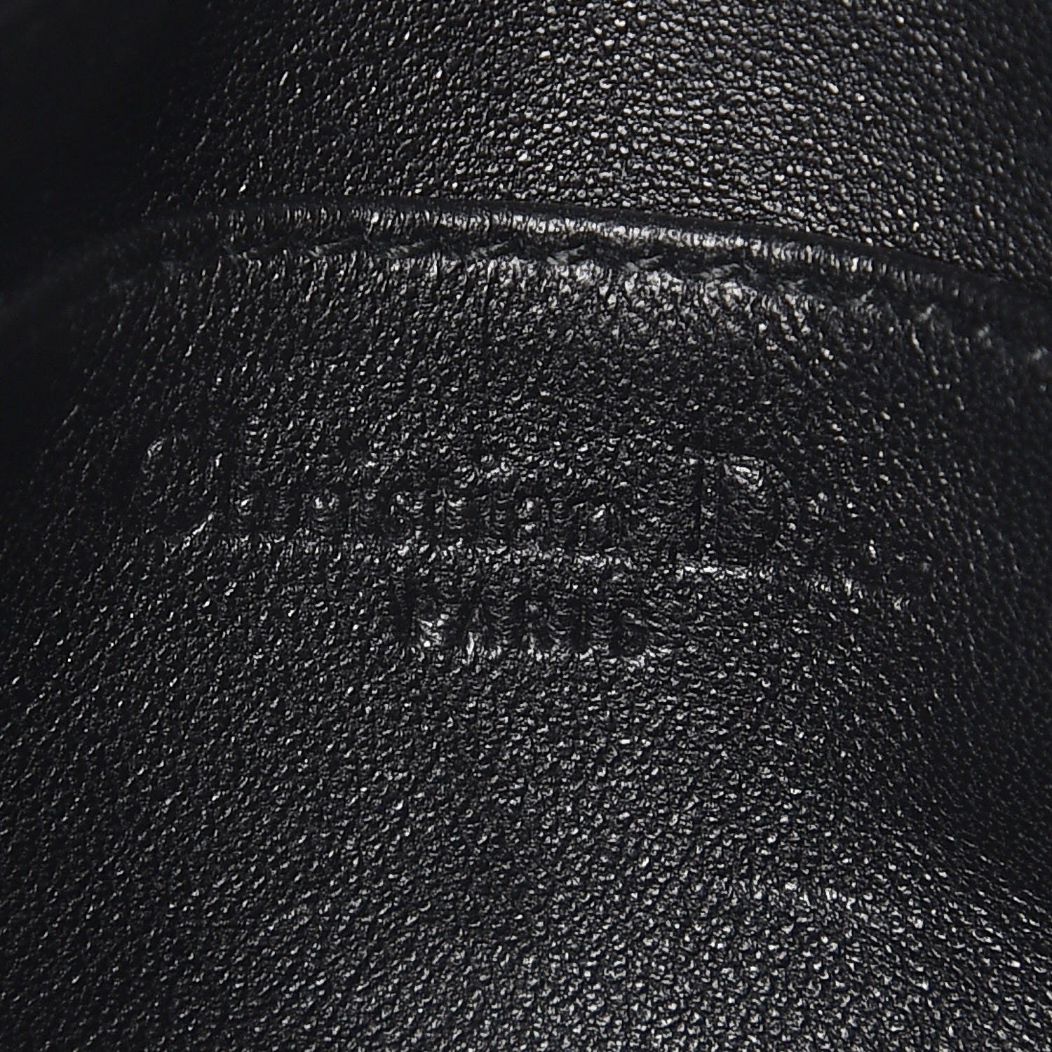 Christian Dior Lambskin Cannage Lady Dior Pochette Black 7 of 7