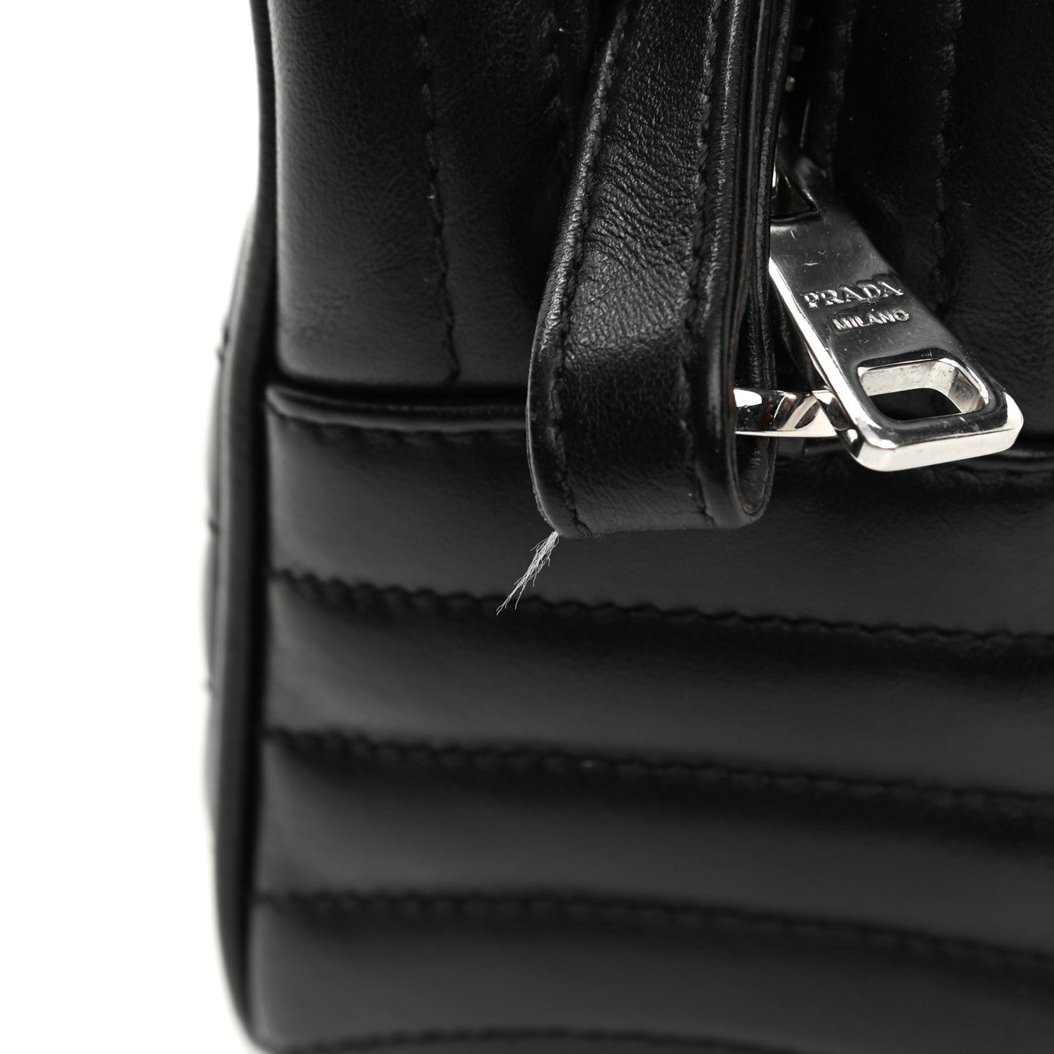 Prada Soft Calfskin Diagramme Camera Bag Black 13 of 13
