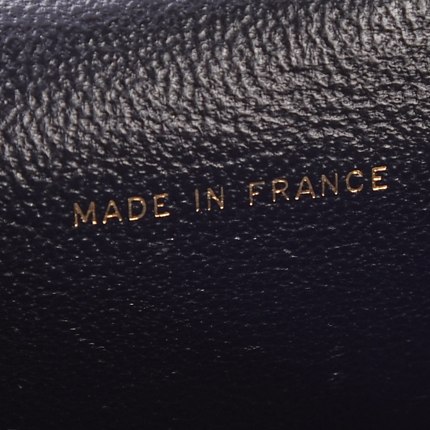 Goatskin Compact CC Flap Wallet Black