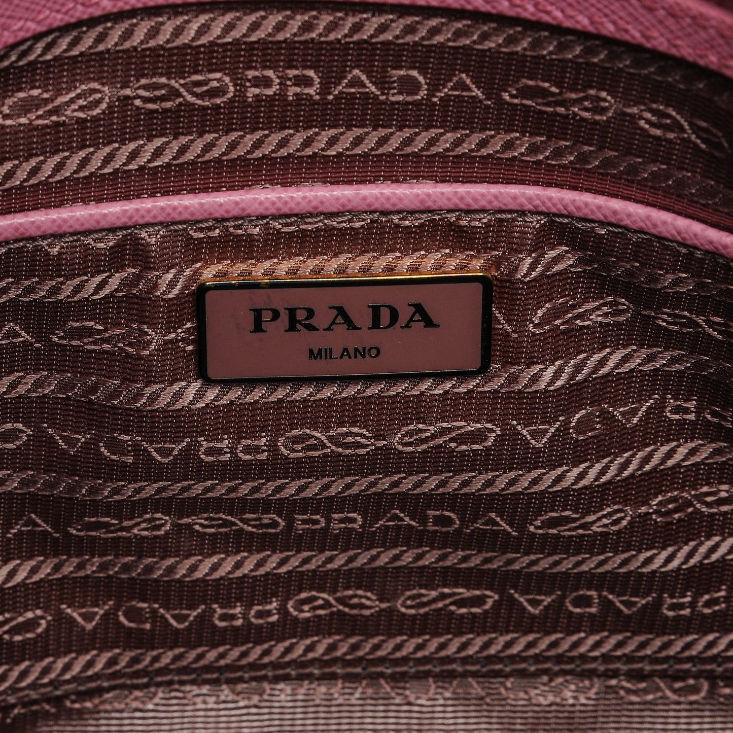 Saffiano Lux Large Promenade Tote Begonia
