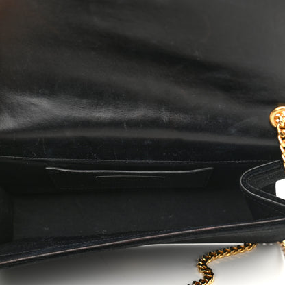 Saint Laurent Velvet Medium Monogram Kate Tassel Shoulder Bag Black 5 of 15